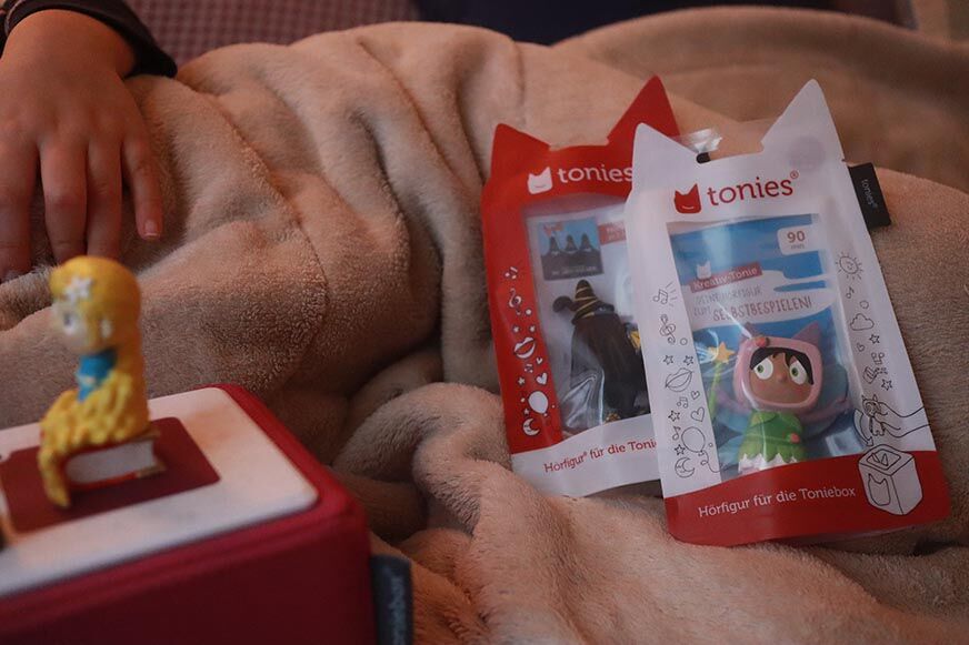 Toniebox with two new tonies